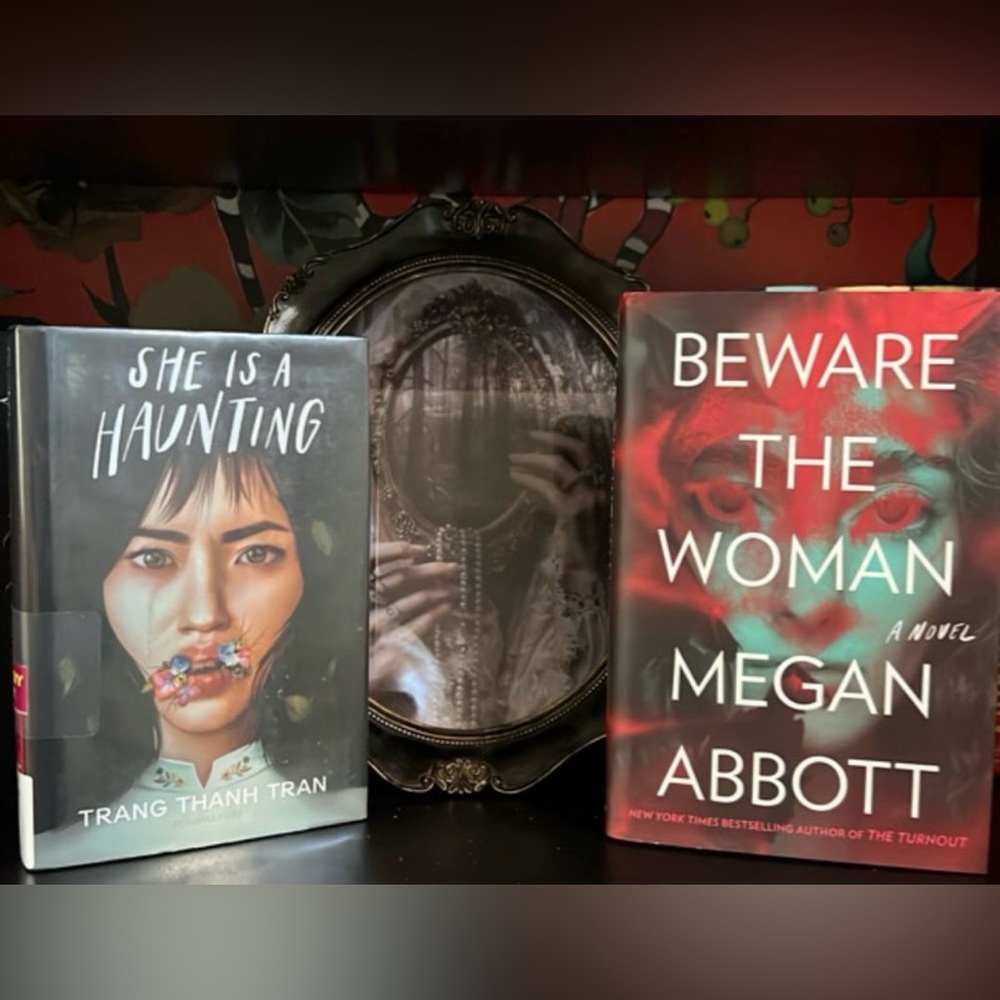 She Is a Haunting and Beware the Woman Horror Book Lot